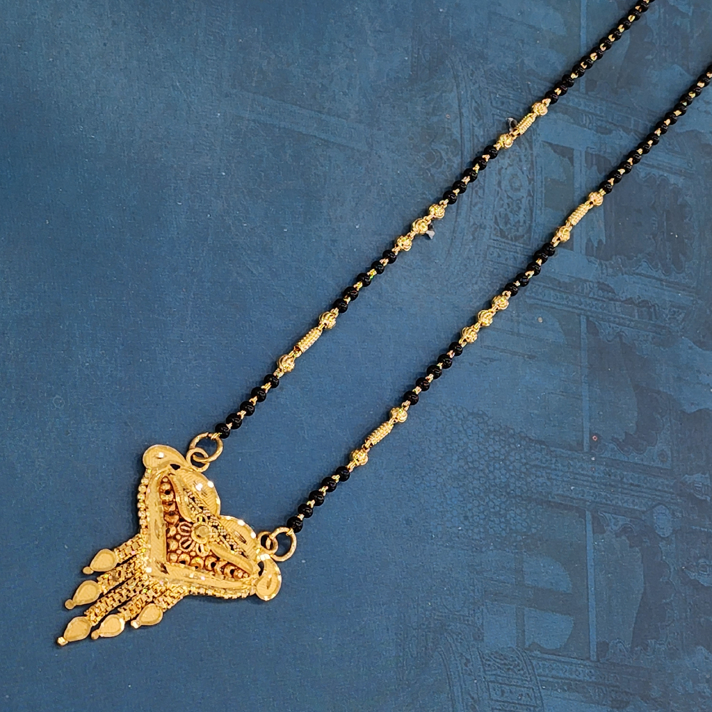 1.gram gold forming fashion Simple  jewellery mangalsutra