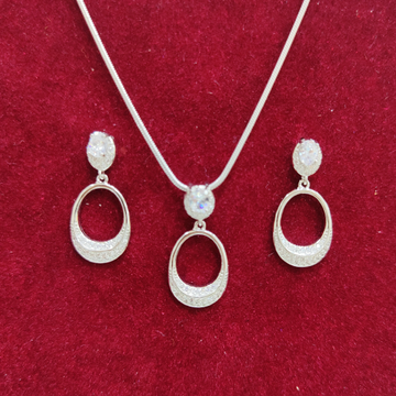 925 silver chain pendant set by 