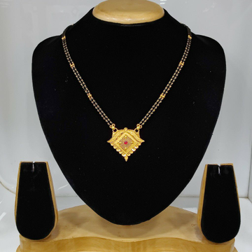 22K Gold Fancy Mangalsutra by 