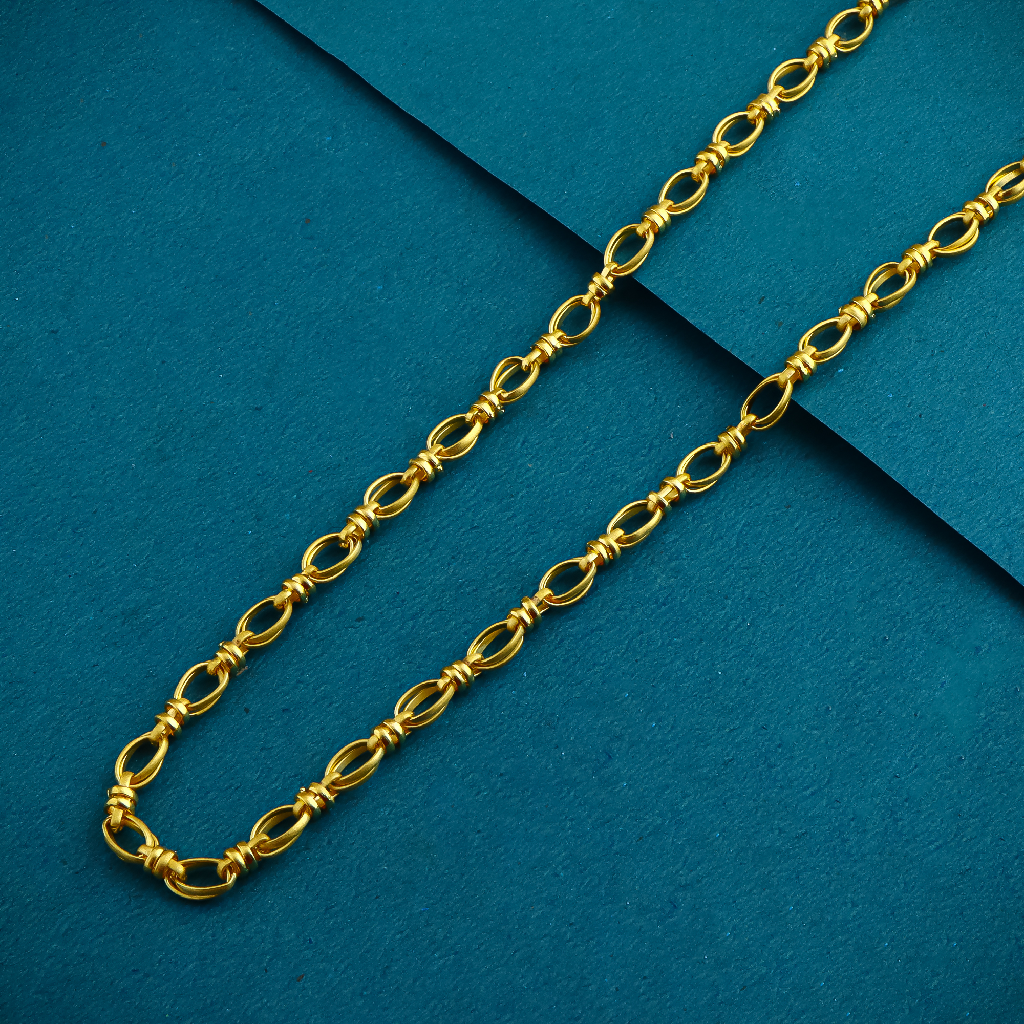 1.Gram Gold Forming Modern Gents Chain by 