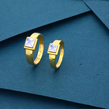 916 Gold Exclusive Couple Ring by 
