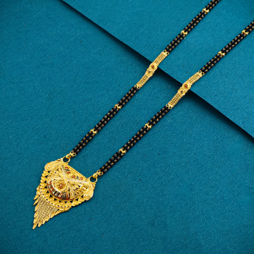 22K 916 Gold Exclusive Fancy Mangalsutra by 