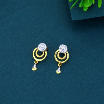 22k gold exclusive ladies earrings by 