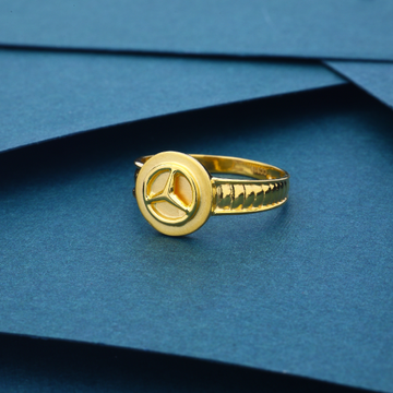 22k Gold Fancy Merchidise Design Ring by 