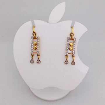 22k Gold Exclusive Hanging Latkan Earring by 