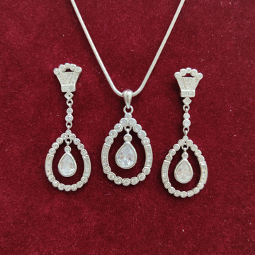 925 silver chain pendant set by 