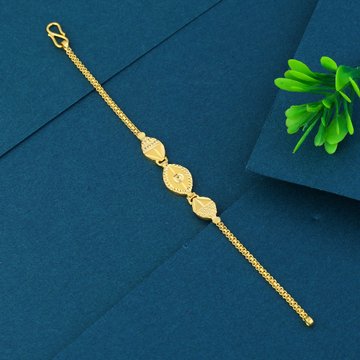 22K Gold Exclusive Children Baby Bracelet by 