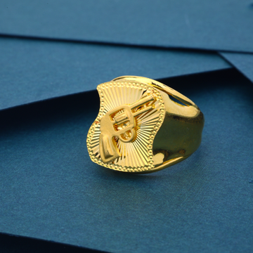 22k Gold Exclusive Gun Design Ring by 