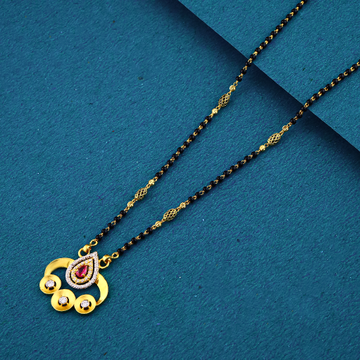 22K 916 SINGAL LINE FANCY MANGALSUTRA by 