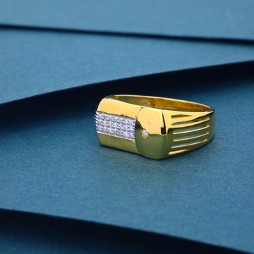22k Gold  Designer Ring For Men by 