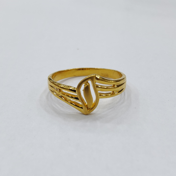 22k Gold Layering Plain Women ring by 