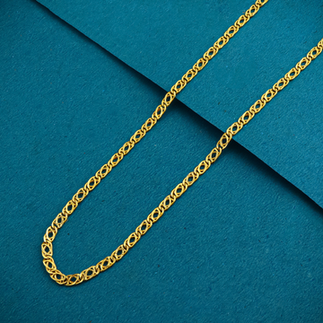 22k 916 gold modern design gents chain by 