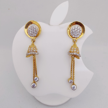 22k Gold Exclusive Hanging Earring by 