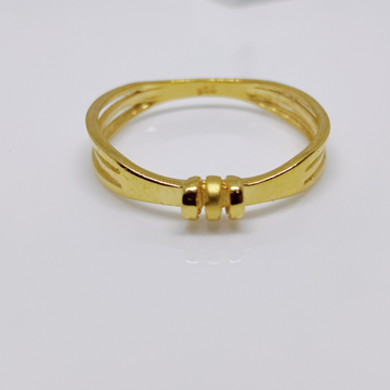22k Gold Plain Antique Ladies Ring by 