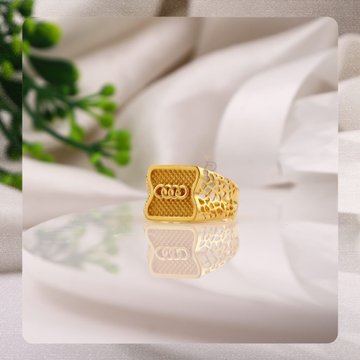 22K Gold Exclusive 4 Bangdi Gents Ring by 