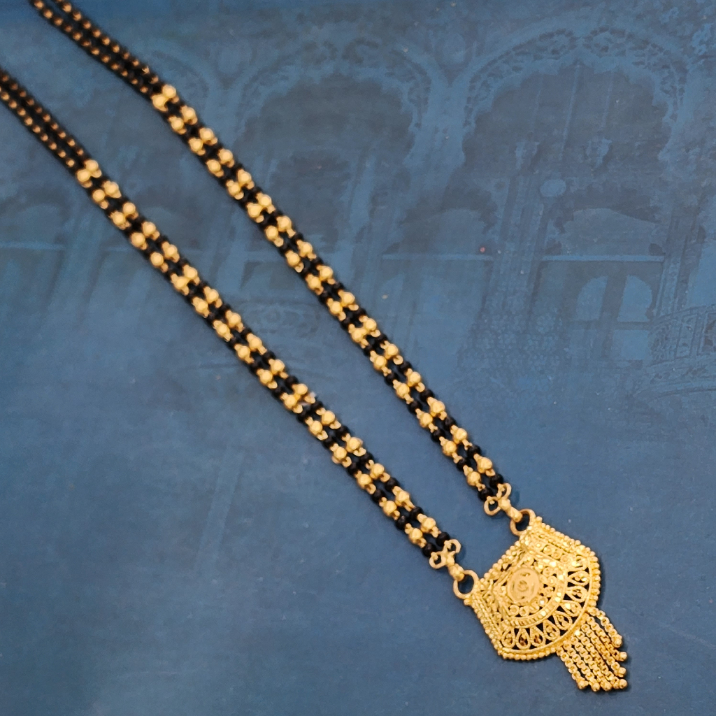 1.gram gold forming fashion Classis jewellery mangalsutra