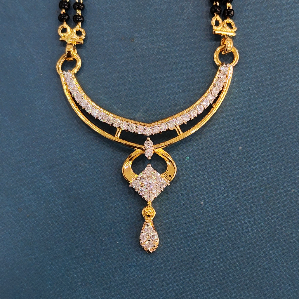 1.gram gold forming Ethnic Design jewellery mangalsutra