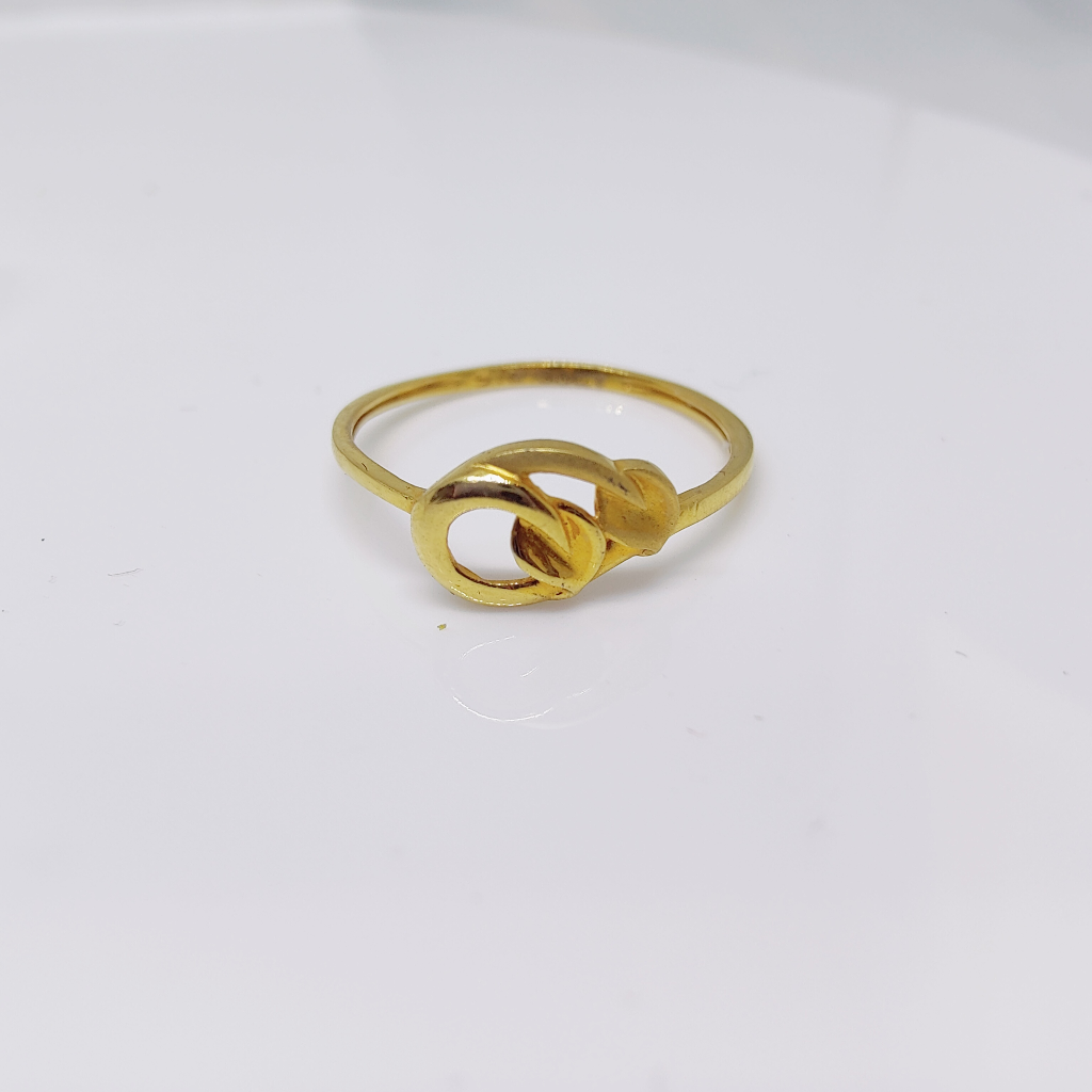 22k Gold Leaf Design Exclusive Ring