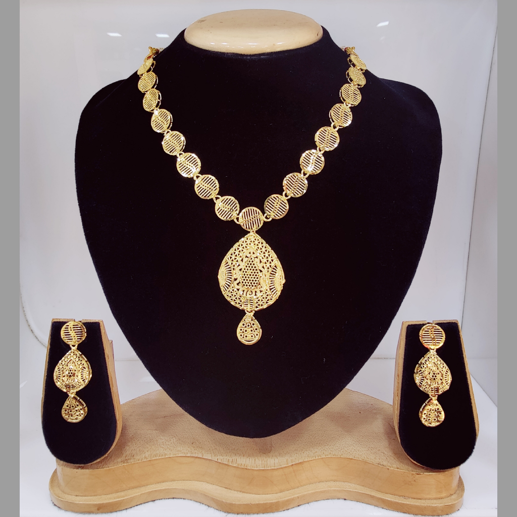 gold gabha Necklace set