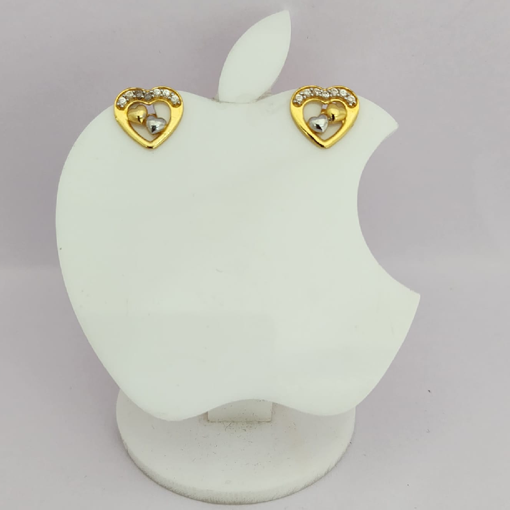 18K Gold Exclusive Heart Shape Earring