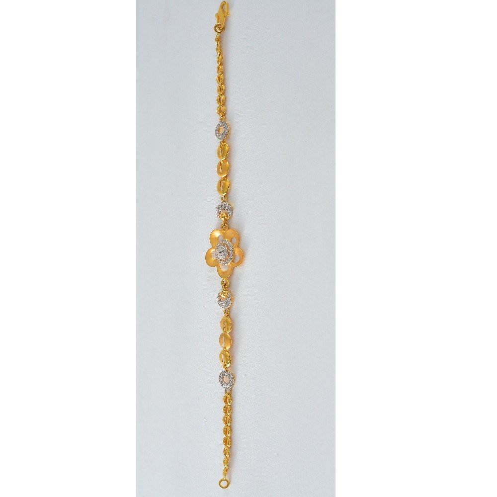 22kt gold delicate bracelet aj-0021 