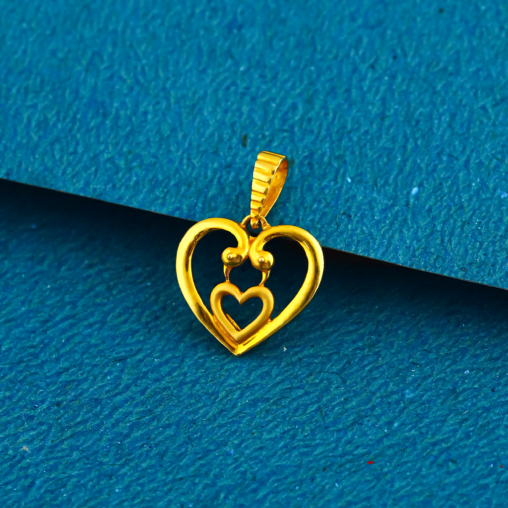 22K Gold Daily Wear Design Pendant