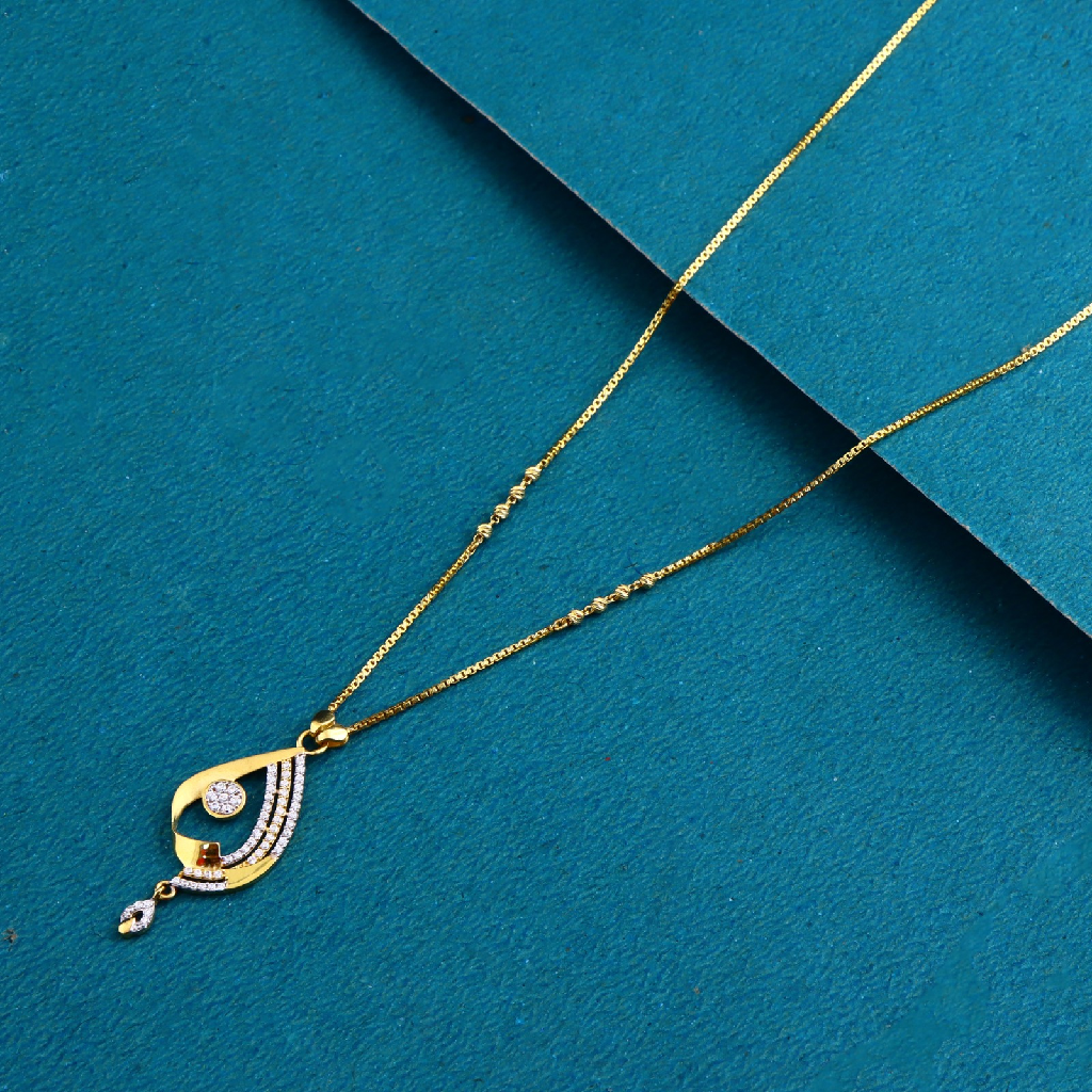 22K 916 Gold Fancy Modern Design Dokiya