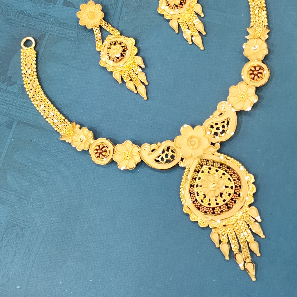1.Gram Gold Forming Exclusive Necklace Set