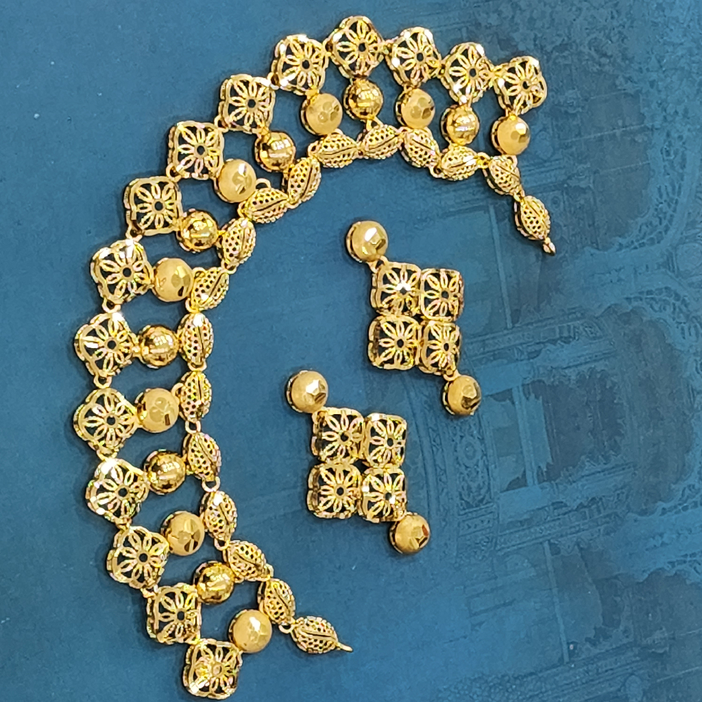 1.Gram Gold Forming Jewellery Turkey Set