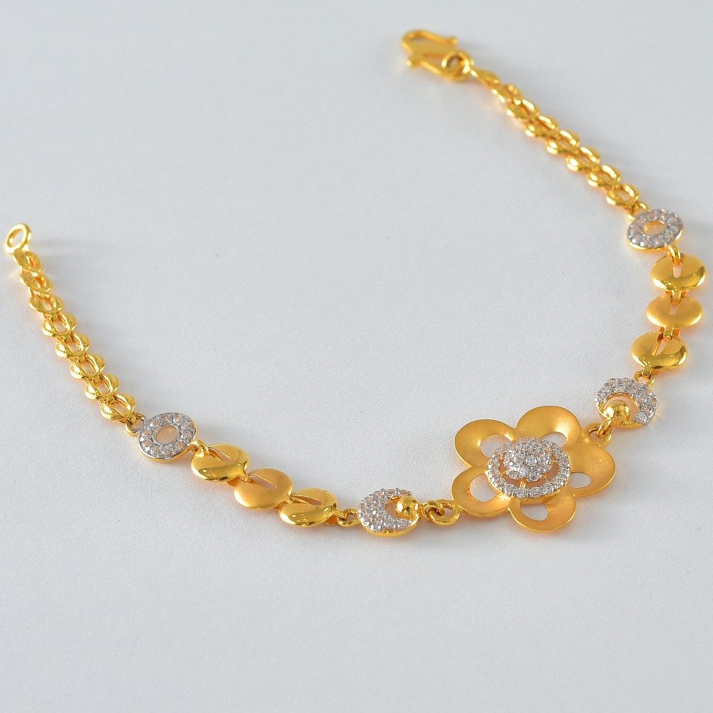 22kt gold delicate bracelet aj-0021 