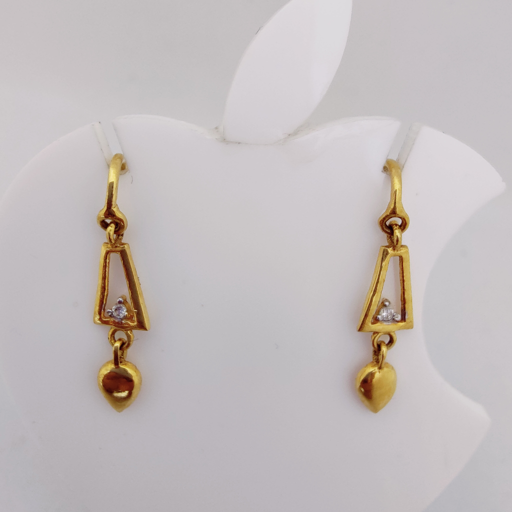 22k Gold Exclusive Hanging Earring