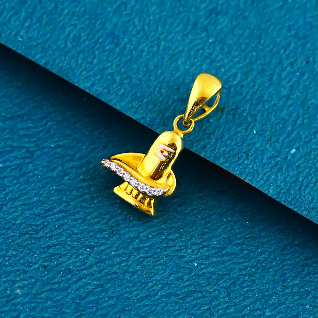 18K Gold Exclusive Shivling Pendant