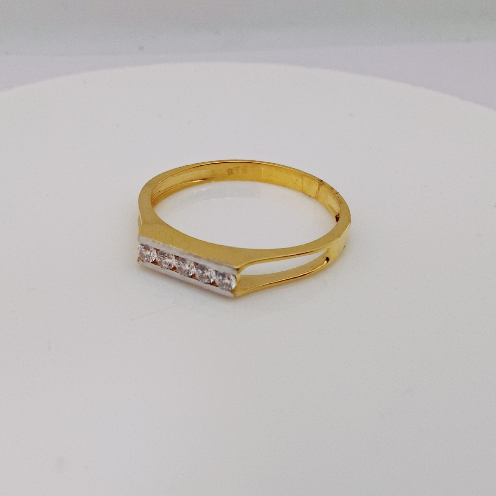 22k gold exclusive stone design ladies ring