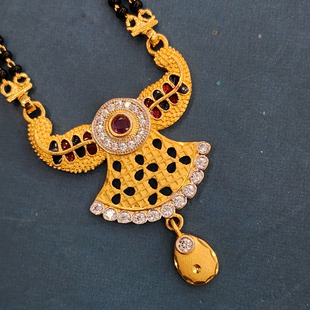 1.gram gold forming Attractive Design  mangalsutra