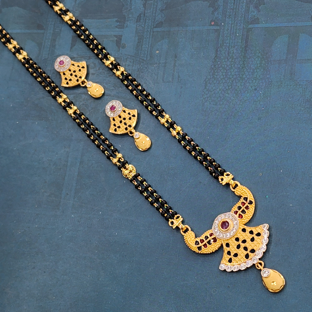 1.gram gold forming Attractive Design  mangalsutra