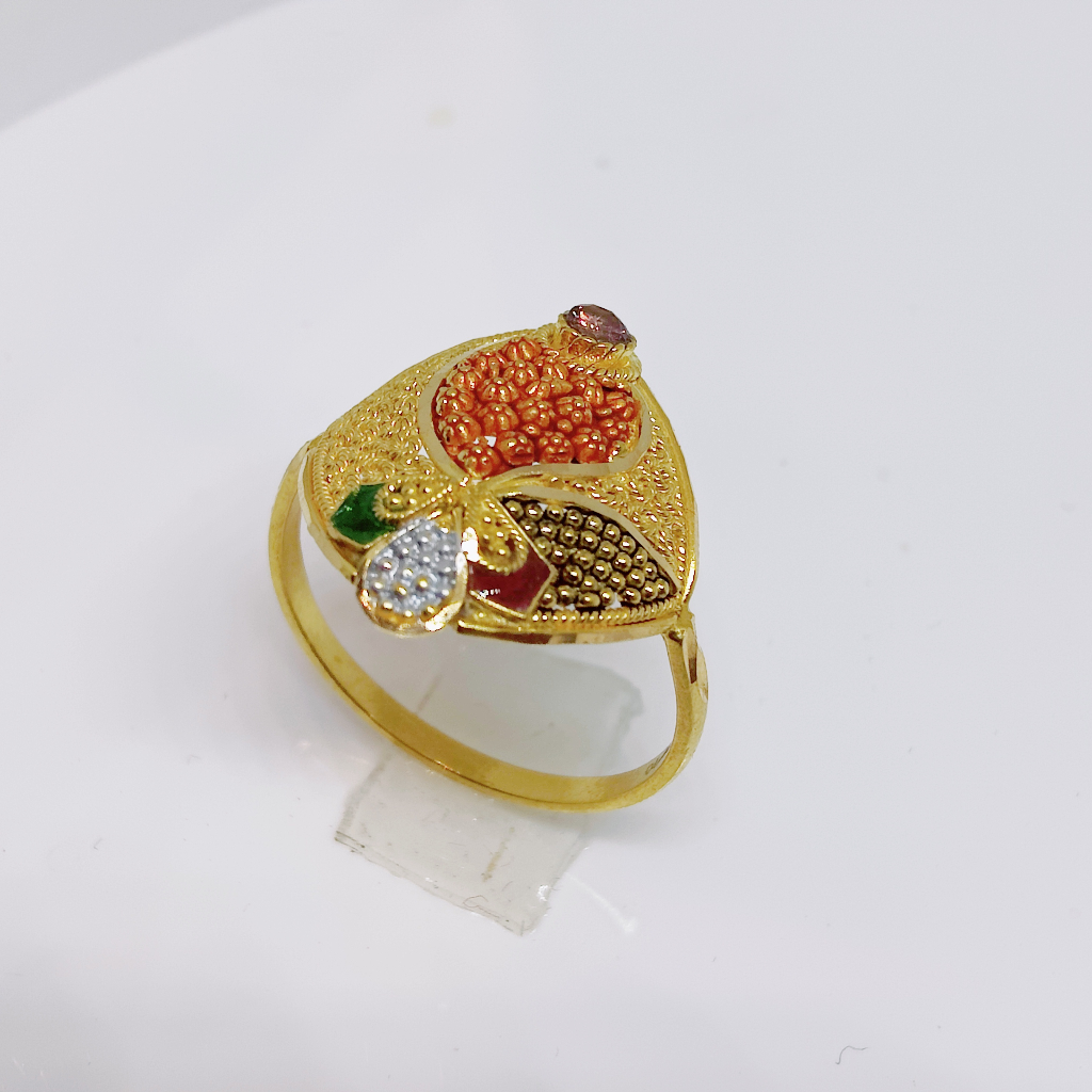 916 gold exclusive ladies ring