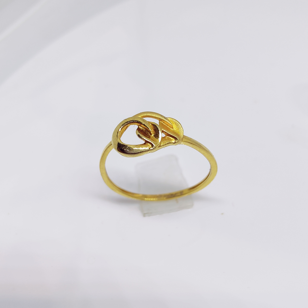 22k Gold Leaf Design Exclusive Ring