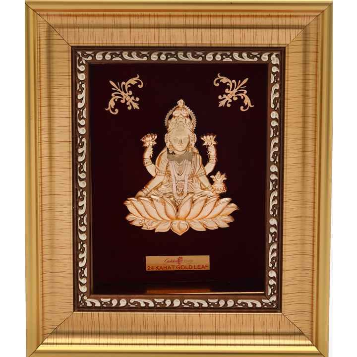 24k gold leaf Laxmiji frame