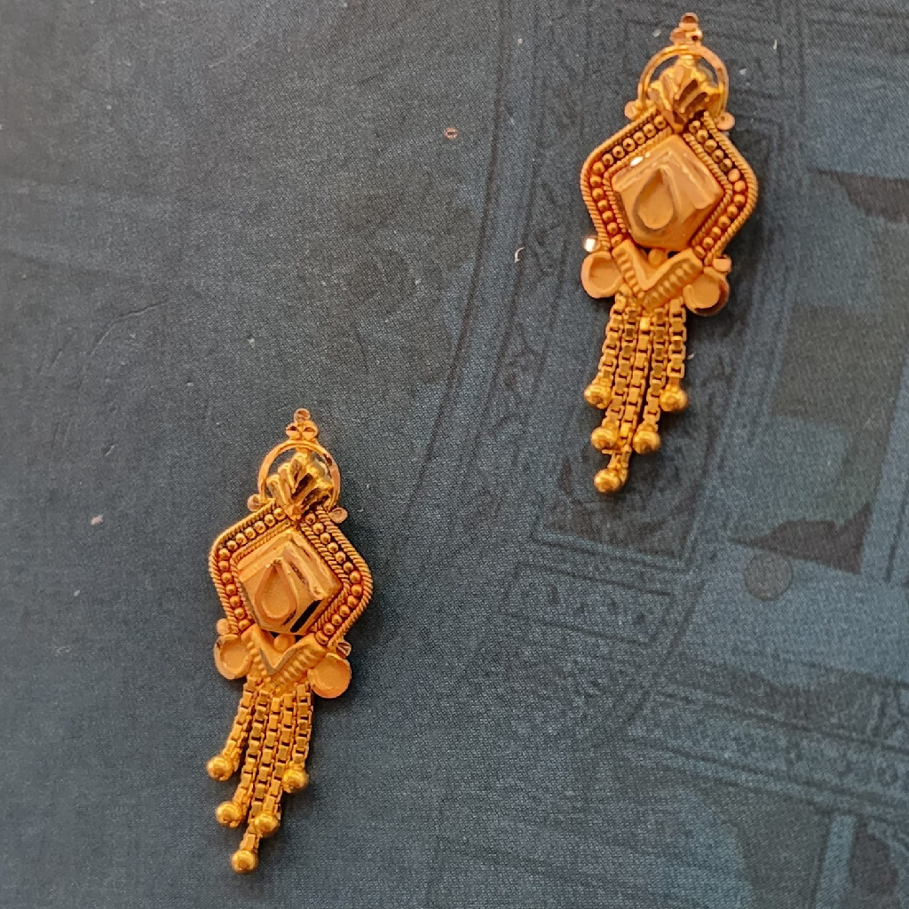 22k gold exclusive ladies earring