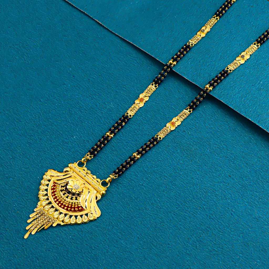 22K Gold Fancy Exclusive Design Women Mangalsutra