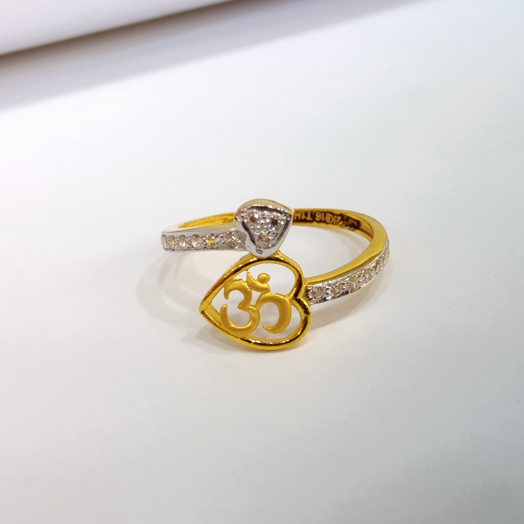 22Kt Women's Plain Yellow Gold Ring (2.340 Grams) | Mohan Jewellery