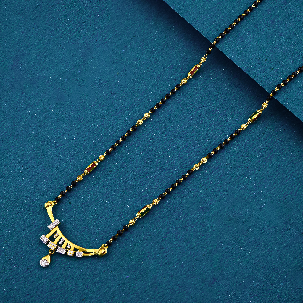 22K 916 NECKLACE STYLE MANGALSUTRA