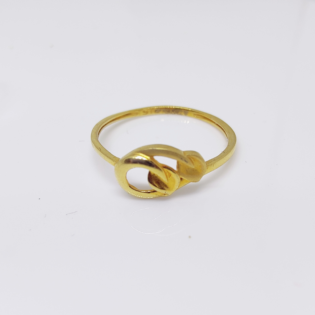 22k Gold Leaf Design Exclusive Ring