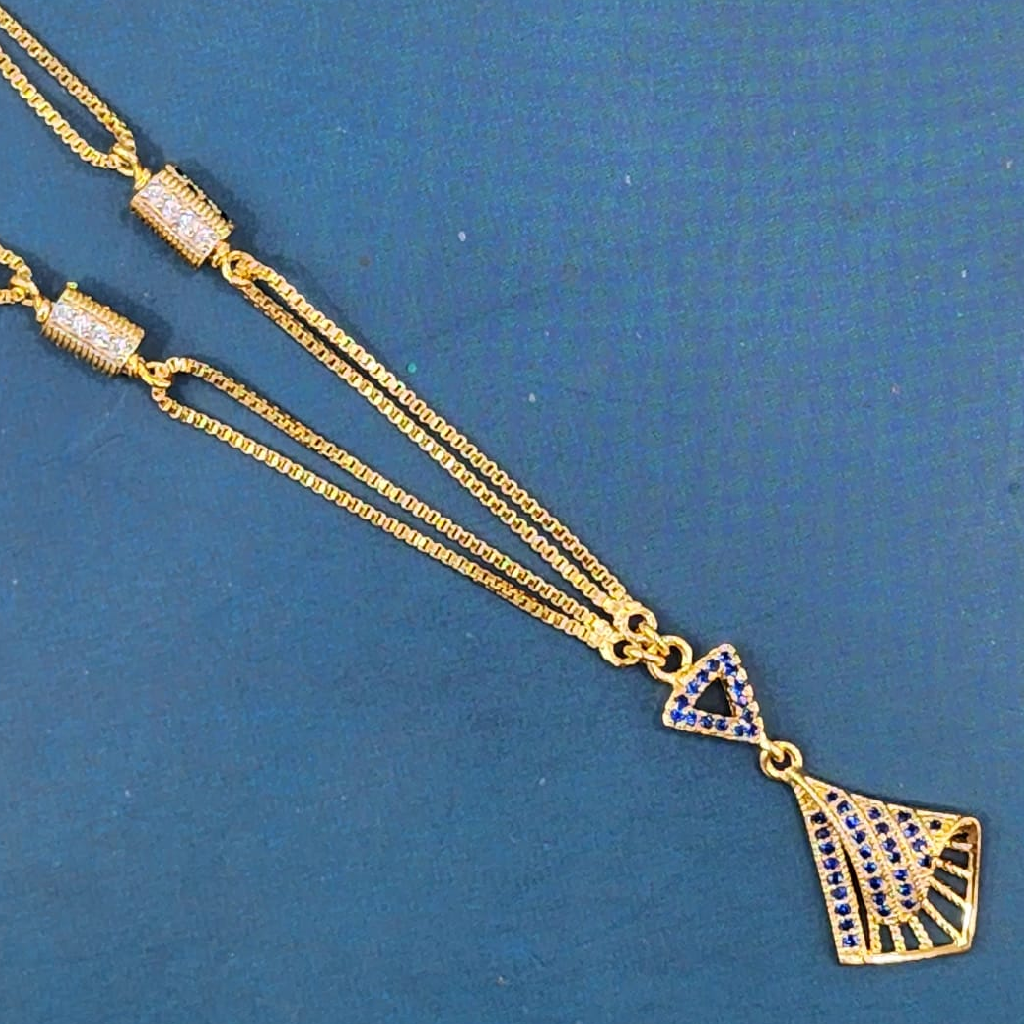 1.Gram Gold Forming Fashion Jewellery Mangalsutra