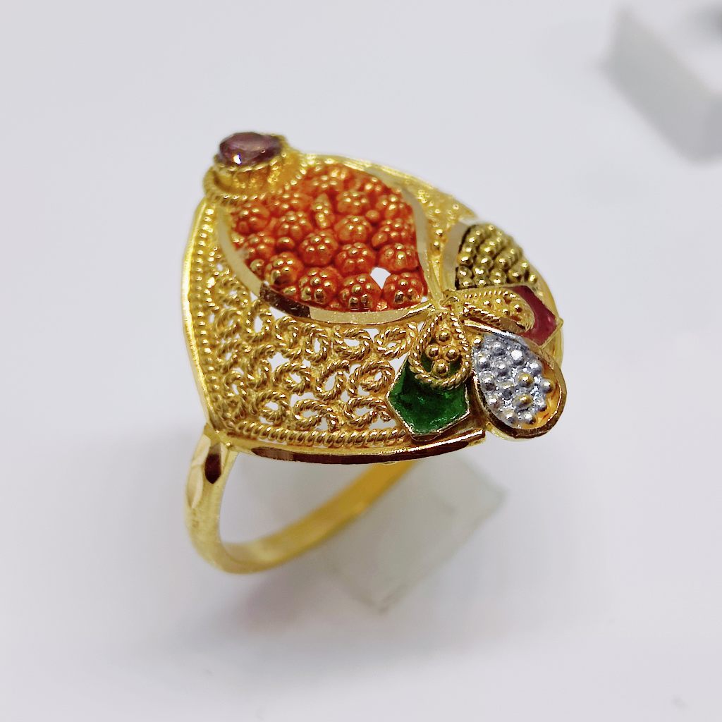 916 gold exclusive ladies ring