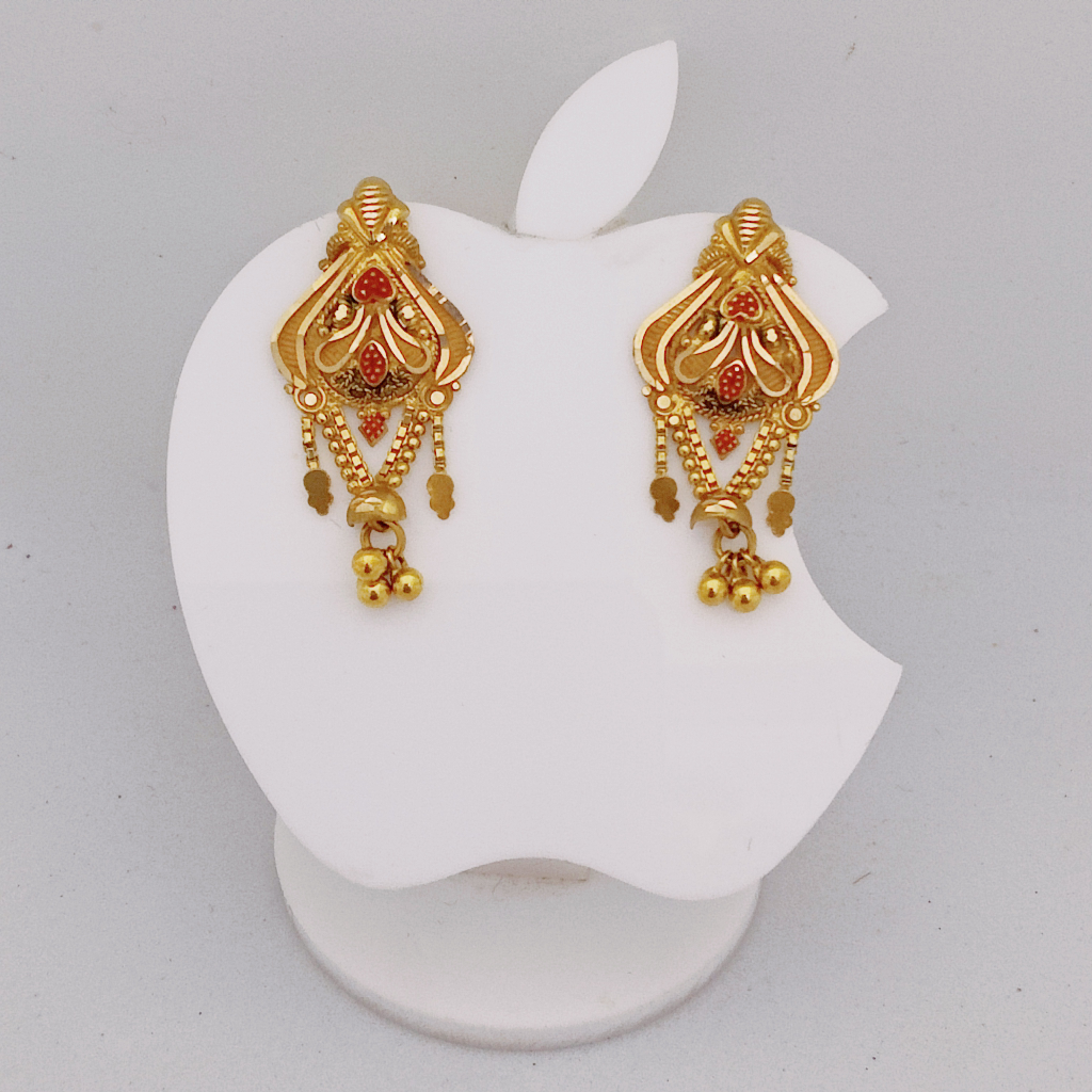20k Gold Exclusive Hanging Design Ledies Earring