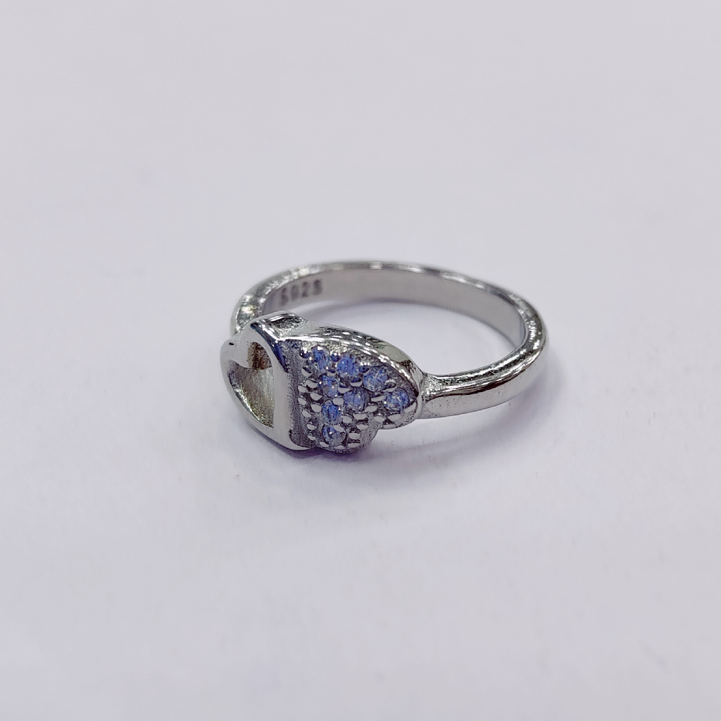 92.5 Sterling Silver Small Size Ring
