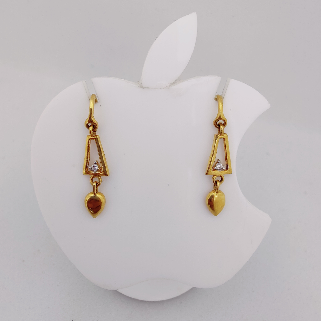 22k Gold Exclusive Hanging Earring