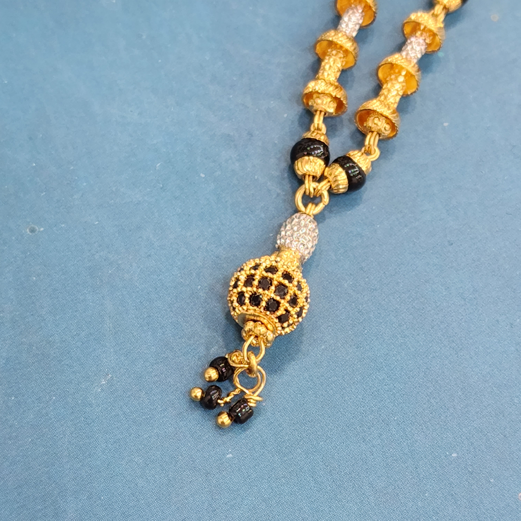1.gram gold forming fashion Exclusive jewellery mangalsutra